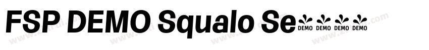 FSP DEMO Squalo Se字体转换 FSP DEMO Squalo Se字体转换